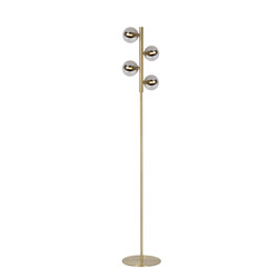 OUTLET - LUCIDE TYCHO - Floor Lamp - 4xG9 - Matte Gold / Brass