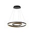 LUCIDE LUCIDE TRINITI - Lámpara Colgante - Ø 80 cm - LED Regulable - Perfecta para crear un ambiente acogedor