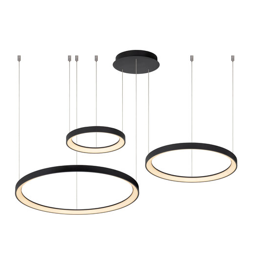 LUCIDE LUCIDE VIDAL - Suspension - Ø 78 cm - LED Dimmable - Idéal pour une ambiance chaleureuse