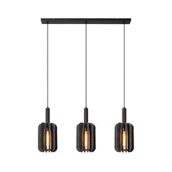 LUCIDE RAFAL - Pendant Lamp - 3xE27 - Grey