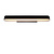 LUCIDE LUCIDE MADELON - Aplique de Baño - LED - 1x9W 2700K - IP44 - Negro