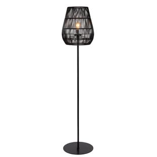LUCIDE NERIDA - Outdoor Floor Lamp - Ø 35 cm - 1xE27 - IP44 - Black