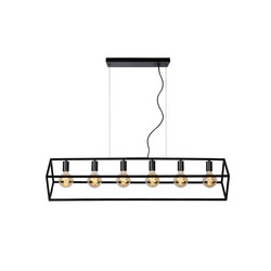 FABIAN - Pendant Lamp - 6xE27 - Black