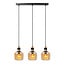 LUCIDE LUCIDE ILONA - Lámpara Colgante - 3xE27 - Ideal para crear un ambiente acogedor en interiores