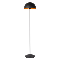 LUCIDE SIEMON - Floor Lamp - Ø 35 cm - 1xE27 - Black
