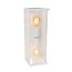LUCIDE LUCIDE CLAIRE - Applique Extérieure - 2xE27 - IP54 - Blanc - Idéale pour des espaces extérieurs élégants et fonctionnels