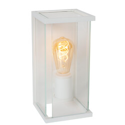 LUCIDE CLAIRE - Außenwandleuchte - 1xE27 - IP54 - Weiß