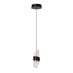 LUCIDE KLIGANDE - Lámpara Colgante - Ø 13 cm - LED - 1x9W 2700K - Negro