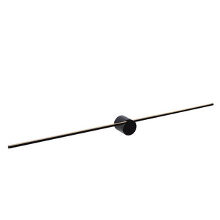 LUCIDE MIZAR - Applique Salle de Bain - LED - 1x10W 2700K - IP44 - Noir