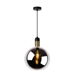 LUCIDE JULIUS - Lámpara Colgante - Ø 28 cm - 1xE27 - Fumé