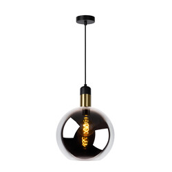 LUCIDE JULIUS - Pendelleuchte - Ø 28 cm - 1xE27 - Fumé