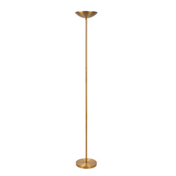 LUCIDE ZENITH - Stehlampe - LED Dimmbar - 1x20W 3000K - Matt Gold / Messing