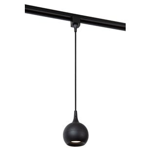 OUTLET - LUCIDE TRACK FAVORI Pendant Lamp - 1-Phase Rail System / Rail Lighting - 1xGU10 - Black (Extension)