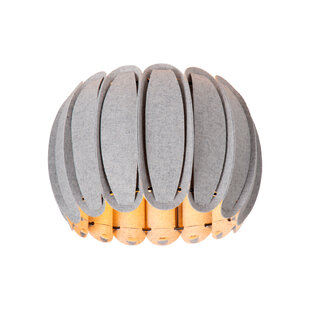 OUTLET - LUCIDE SPENCER - Ceiling Light - Ø 30 cm - 1xE27 - Gray