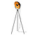 LUCIDE LUCIDE ALVARO - Lampe sur pied - 1xE27 - Noir