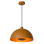LUCIDE LUCIDE SIEMON - Lámpara Colgante - Ø 40 cm - 1xE27 - Amarillo Mostaza - Crea un ambiente cálido en tu hogar