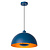 LUCIDE LUCIDE SIEMON - Suspension - Ø 40 cm - 1xE27 - Bleu
