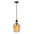 LUCIDE LUCIDE ILONA - Pendelleuchte - Ø 22 cm - 1xE27 - Amber