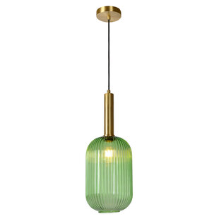 LUCIDE MALOTO - Pendant Lamp - Ø 20 cm - 1xE27 - Green