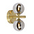 LUCIDE LUCIDE TYCHO - Aplique - 2xG9 - Oro Mate / Latón