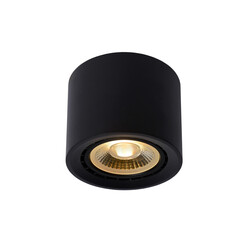 FEDLER - Deckenstrahler - Ø 12 cm - LED Dim to warm - GU10 (ES111) - 1x12W 2200K/3000K - Schwarz