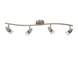 LUCIDE CARO-LED - Foco de Techo - LED - GU10 - 4x5W 2700K - Cromo Mate