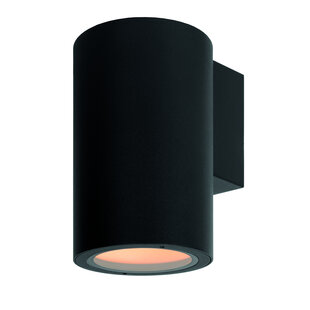 LUCIDE VOLANTIS - Wandspot Buiten - 1xE27 - IP54 - Zwart