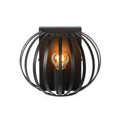 LUCIDE MANUELA - Wall Lamp - 1xE14 - Black