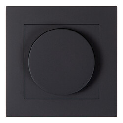 LUCIDE LED dimmer  Fase aansnijding RL 5-150W /Fase afsnijding RC 5-300W Zwart