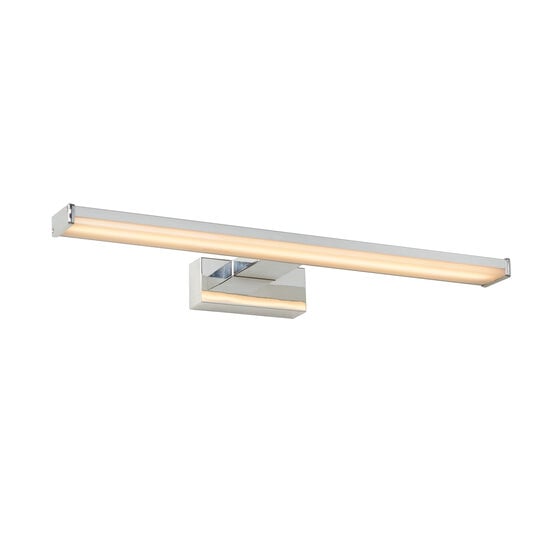 LUCIDE LUCIDE ONNO - Bathroom Mirror Lamp - LED - 1x8W 3000K - IP44 - Matte Chrome - Ideal lighting for your bathroom