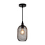 LUCIDE LUCIDE MESH - Suspension - Ø 15 cm - 1xE27 - Noir - Parfaite pour créer une ambiance chaleureuse à l'intérieur
