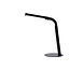 LUCIDE LUCIDE GILLY - Schreibtischlampe - LED - 1x5W 2700K - Schwarz - Ideal für eine gemütliche Arbeitsumgebung