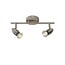 LUCIDE LUCIDE CARO-LED - Deckenstrahler - LED - GU10 - 2x5W 2700K - Matt Chrom - Perfekte Beleuchtung für jeden Raum