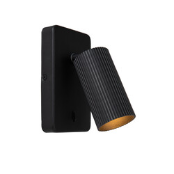 LUCIDE CLUBS - Lámpara de Mesa - 1xGU10 - Negra