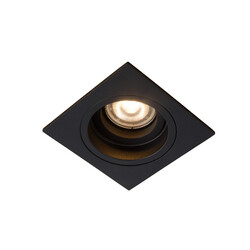 LUCIDE EMBED - Foco empotrado - 1xGU10 - Negro