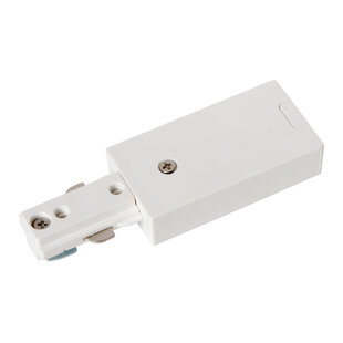 LUCIDE TRACK Startvoeding - 1-Phase Rail System / Rail Lighting - Single - White (Extension)