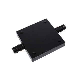 LUCIDE TRACK Startvoeding - 1-Phase Rail System / Rail Lighting - Single/Double - Black (Extension)