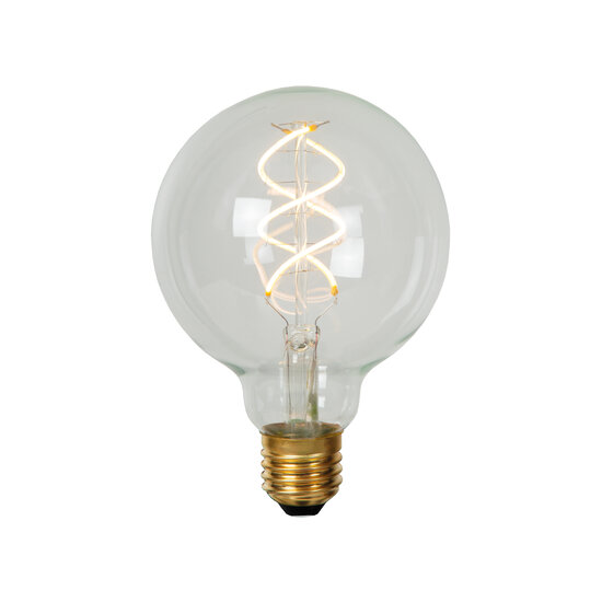 LUCIDE OUTLET - G95 - Filament lamp - Ø 9,5 cm - LED Dimb. - Perfecte sfeerverlichting voor elk interieur