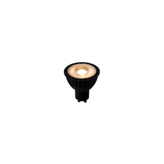 LUCIDE LUCIDE MR16 - LED lamp - Ø 5 cm - LED Dim to warm - GU10 - 1x5W 2200K/3000K - Black - Create the perfect ambiance with dimmable light