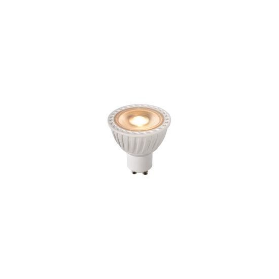 LUCIDE LUCIDE MR16 - Led lamp - Ø 5 cm - LED Dim to warm - GU10 - 1x5W 2200K/3000K - White - Create the perfect ambiance with dimmable light