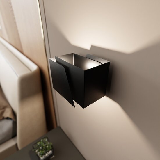 Emibig Emibig FROST BLACK - Modern wall lamp for stylish illumination