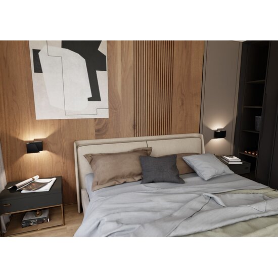 Emibig Emibig FROST BLACK - Applique murale moderne pour une ambiance stylée