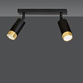 Emibig Emibig HIRO 2 BL/GOLD - Moderne plafondlamp voor elke ruimte