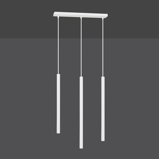 Emibig Emibig SELTER 3 WHITE - Lámpara colgante minimalista para cualquier espacio