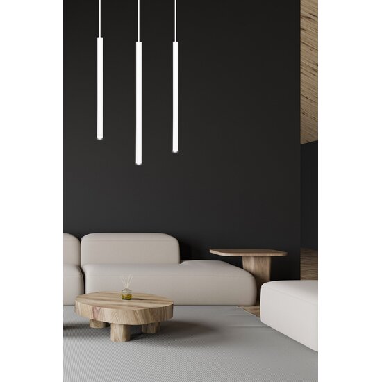 Emibig Emibig SELTER 3 WHITE - Lámpara colgante minimalista para cualquier espacio