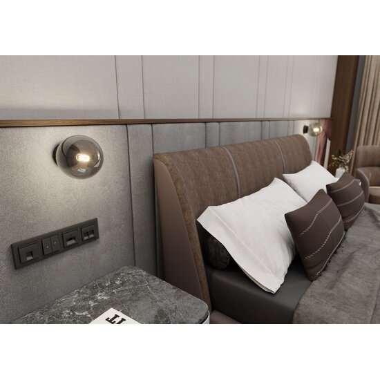 Emibig Emibig ROSSI K1 BL GRAFIT - Lampe suspendue moderne pour un éclairage stylé