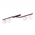 Emibig Emibig NATON 4 BURGUNDY OPAL - Lámpara de techo moderna para una iluminación elegante