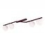 Emibig Emibig NATON 4 BURGUNDY OPAL - Modern ceiling lamp for stylish lighting
