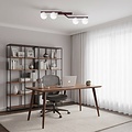 Emibig Emibig NATON 4 BURGUNDY OPAL - Moderne Deckenlampe für stilvolle Beleuchtung