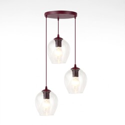 Emibig ISTAR 3PREM BURGUND TRANSPARENT